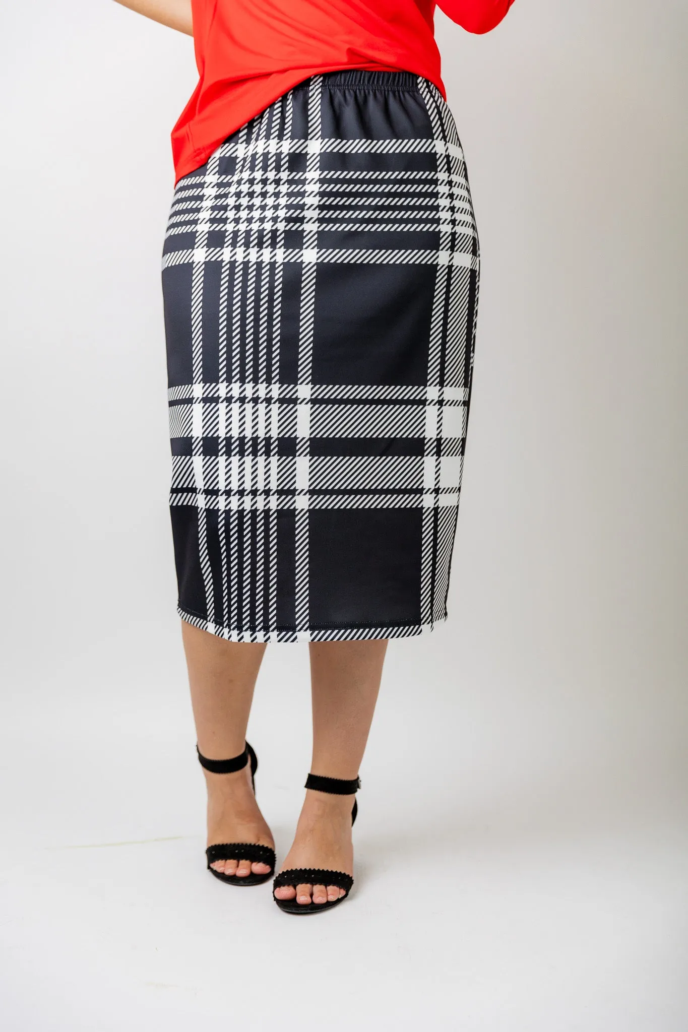 27" Classic Midi Skirt (Prints)