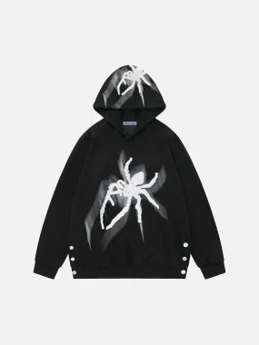 Aelfric Eden Spider Towel Embroidery Hoodie