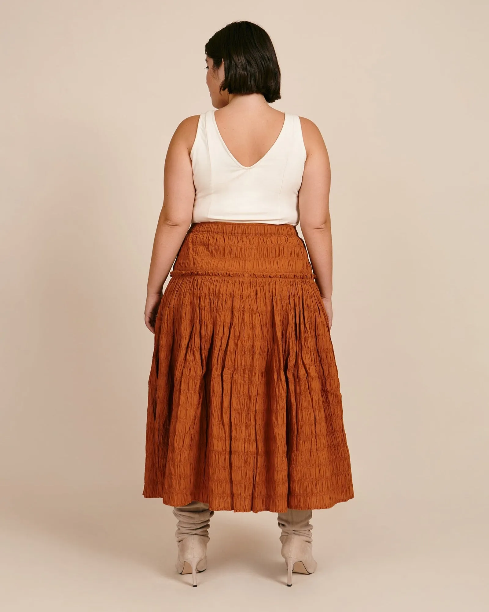 Alejandra Skirt | Rust