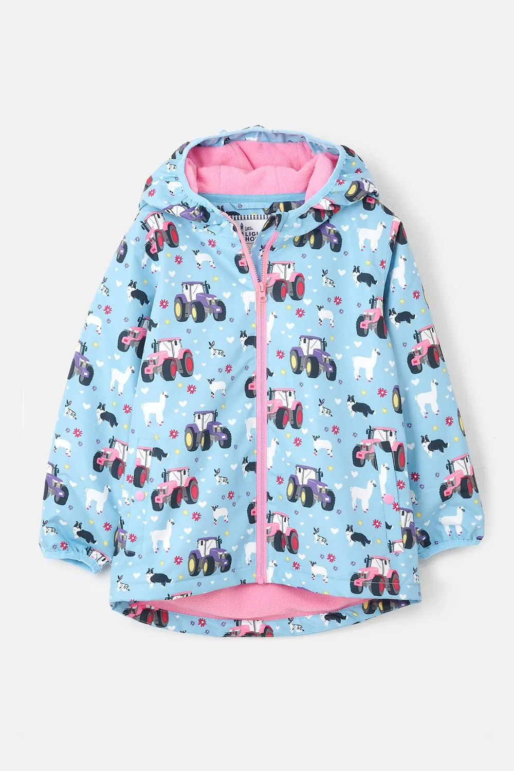 Amelia Coat - Sky Farm Print