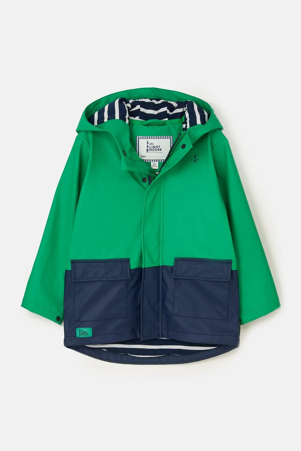 Anchor Jacket - Peagreen Navy