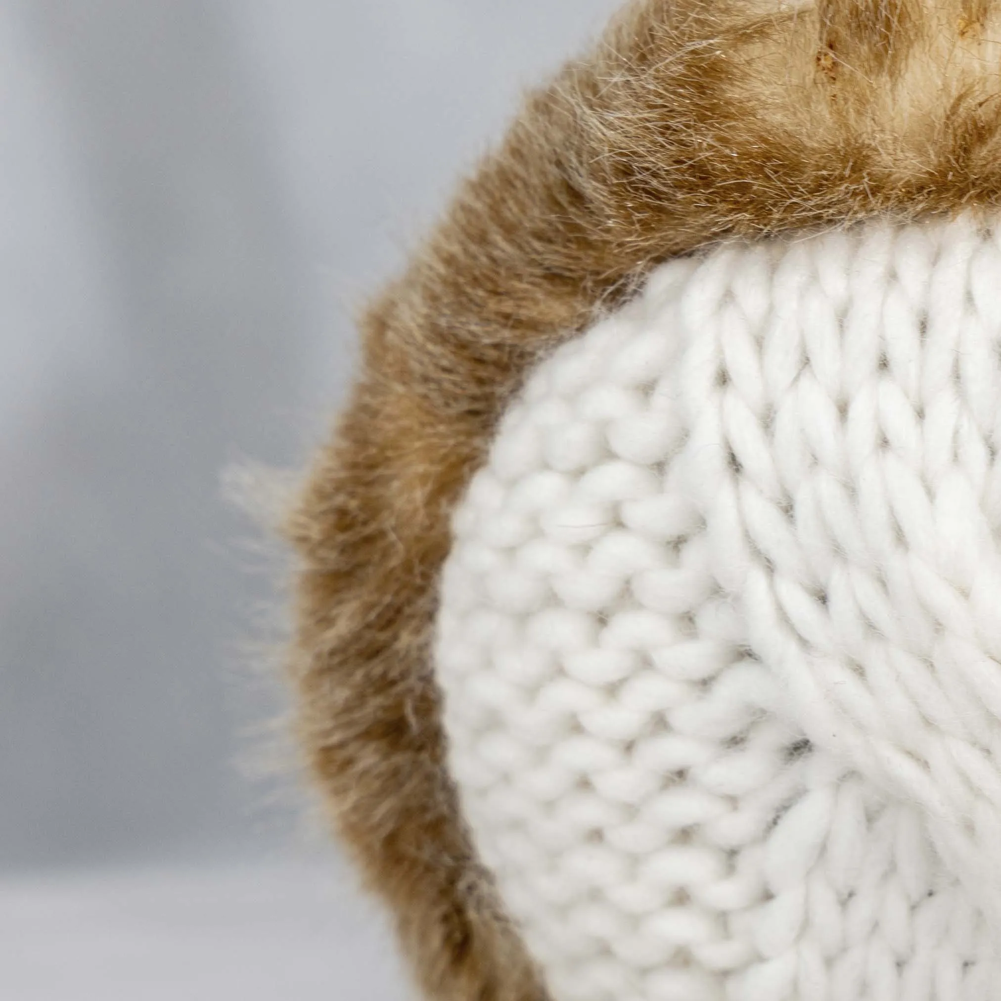 Aran Cable Ear Muffs