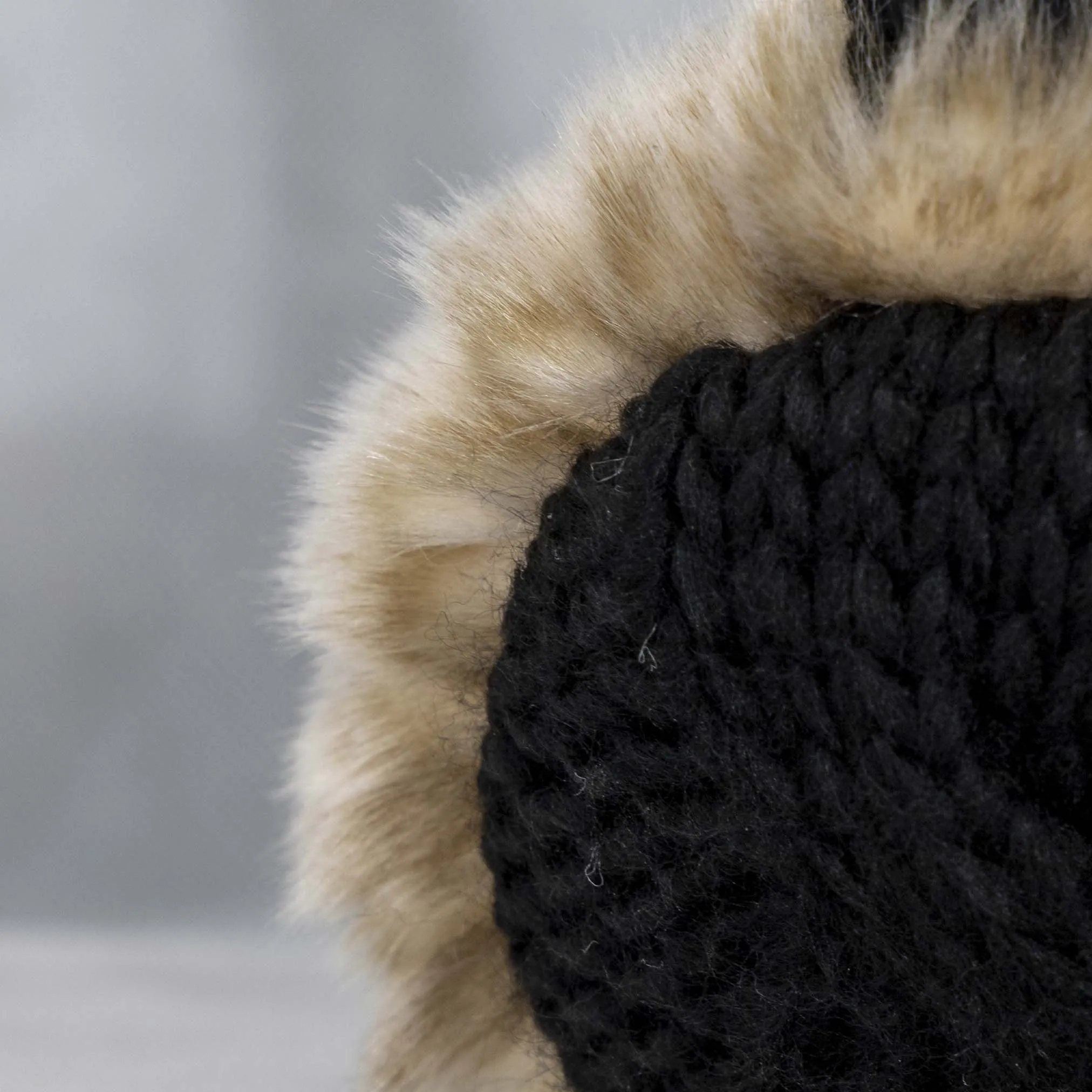 Aran Cable Ear Muffs