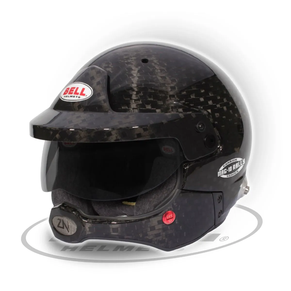 BELL 1245014 Racing helmet open face MAG-10 RALLY CARBON, FIA, carbon, 57 (7 1/8)