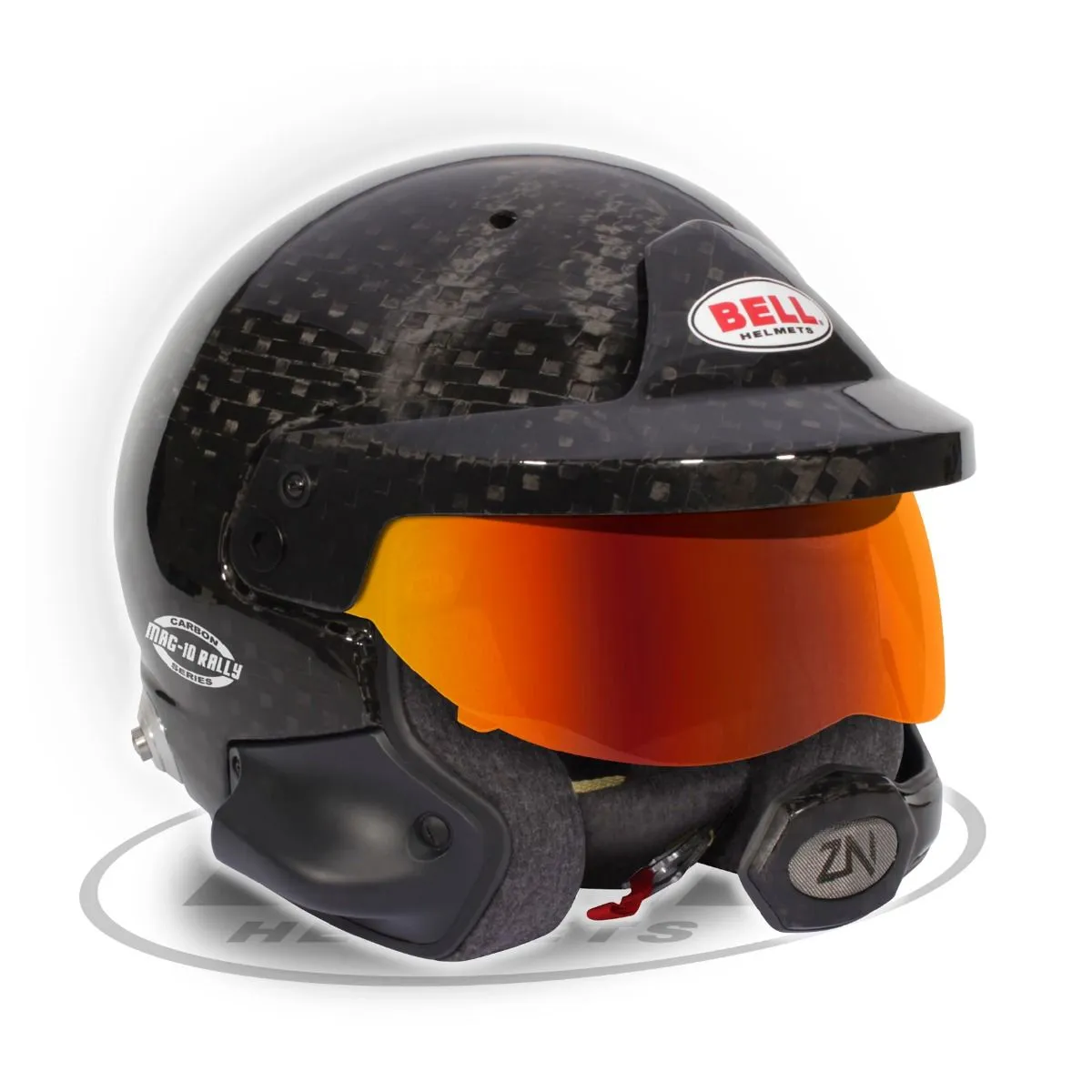 BELL 1245014 Racing helmet open face MAG-10 RALLY CARBON, FIA, carbon, 57 (7 1/8)