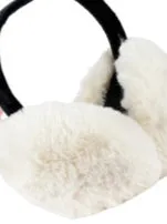 CATHERINE LILLYWHITE'S FAUX FUR EAR MUFFS