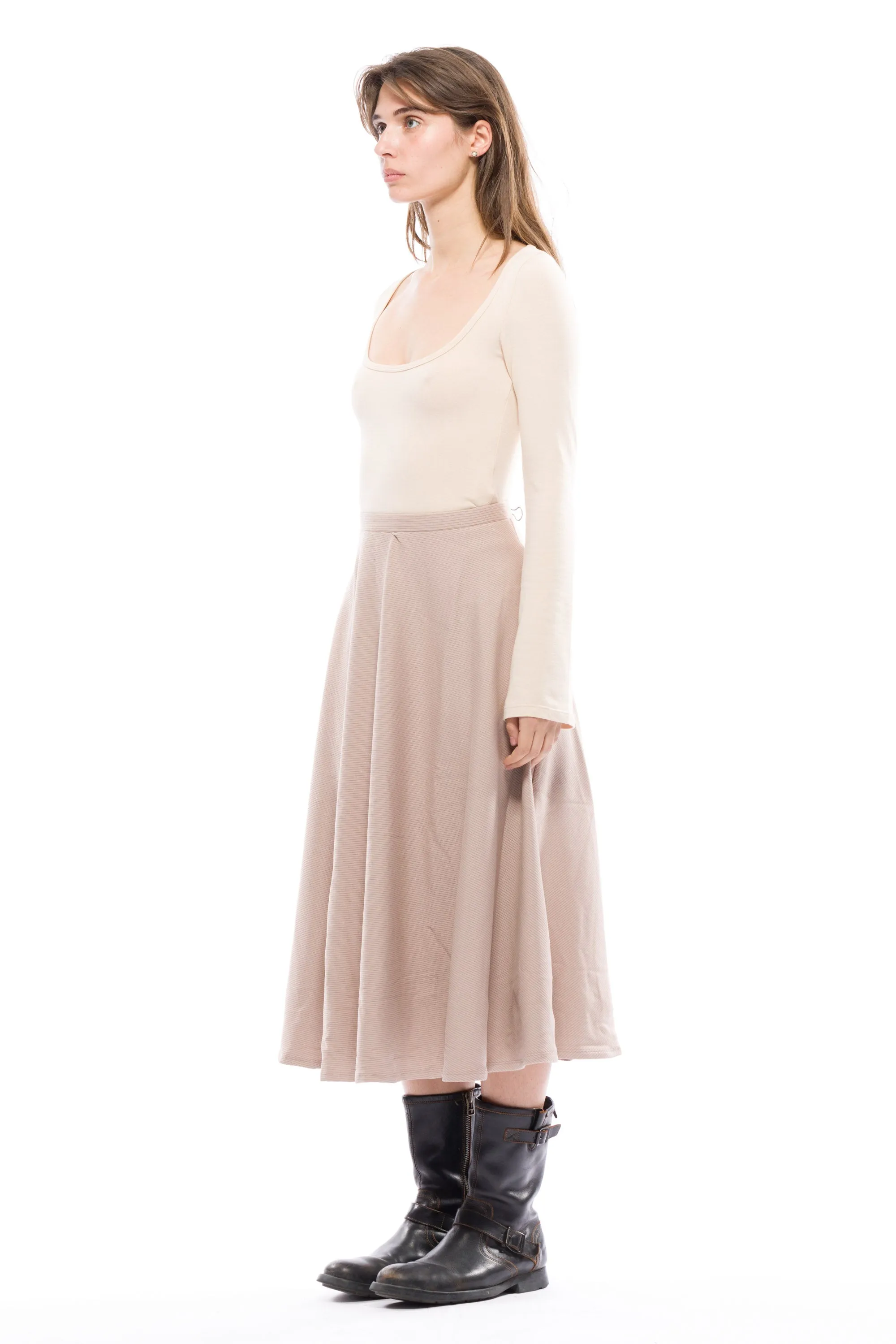 Circular Midi Skirt