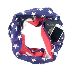 Convertible Infinity Scarf with Pocket | Americana