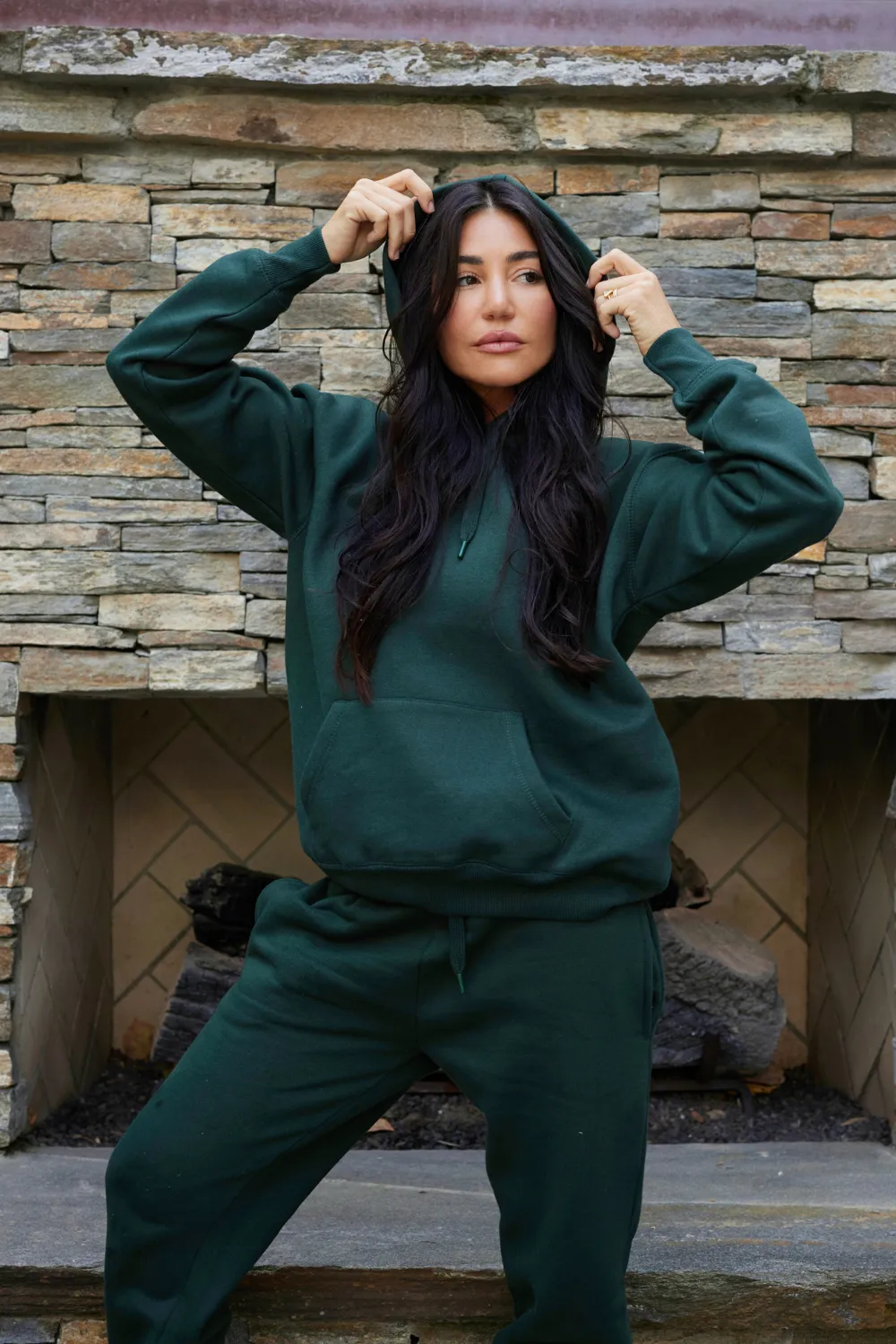 Deep Emerald Green Proweave Hoodie