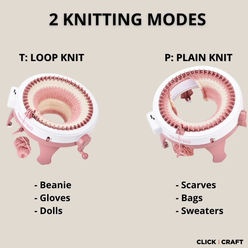 DIY Knitting Machine Kit - Infinity Scarf