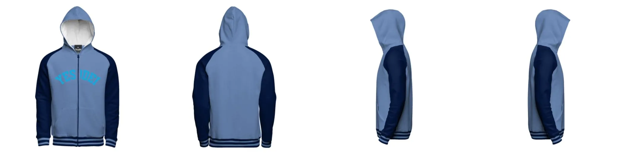 Fleece Zip Up Hoodie