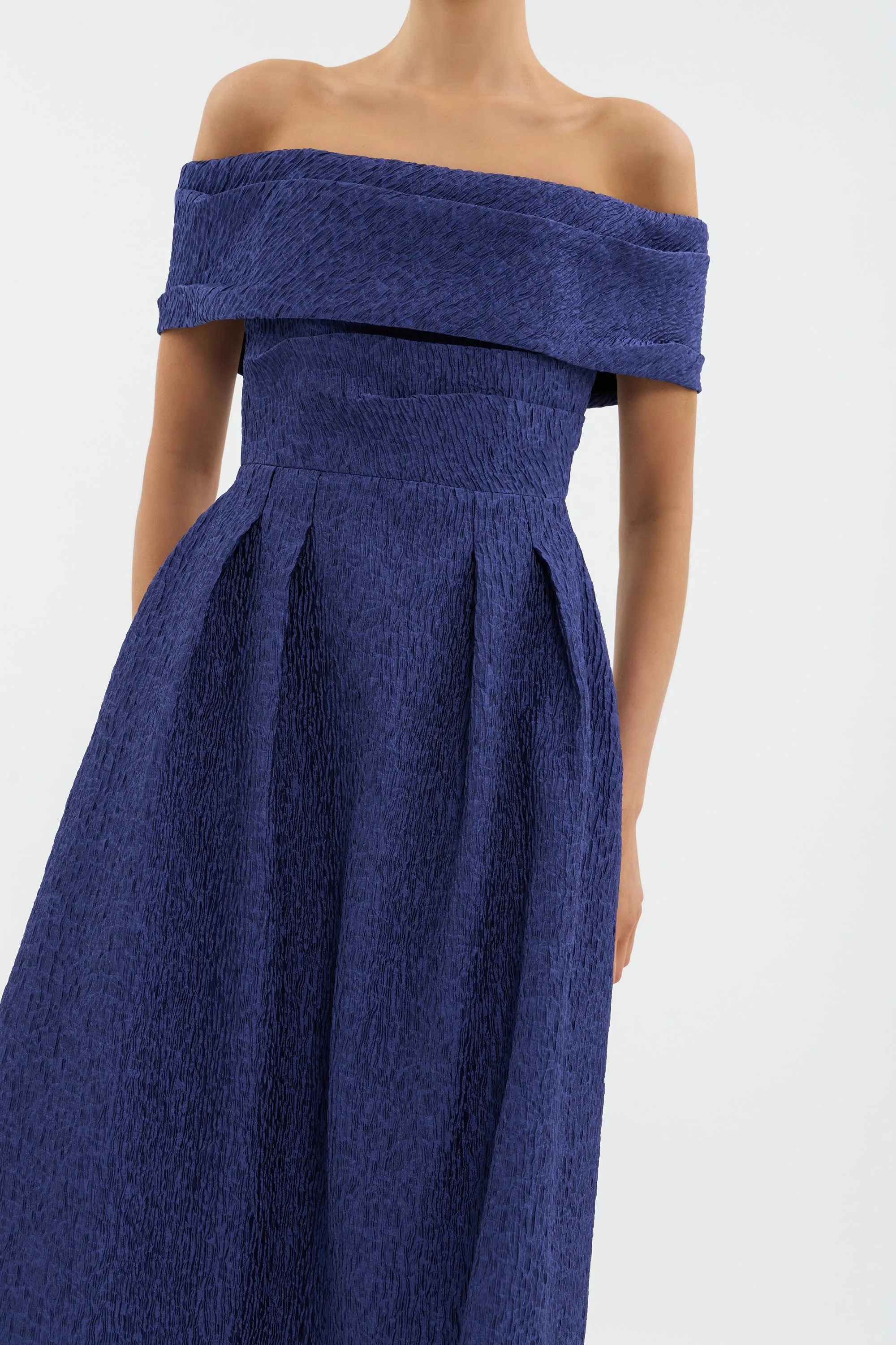 Helene Off Shoulder Midi Dress