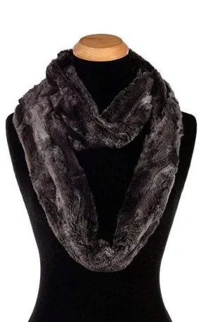 Infinity Scarf - Luxury Faux Fur in Espresso Bean