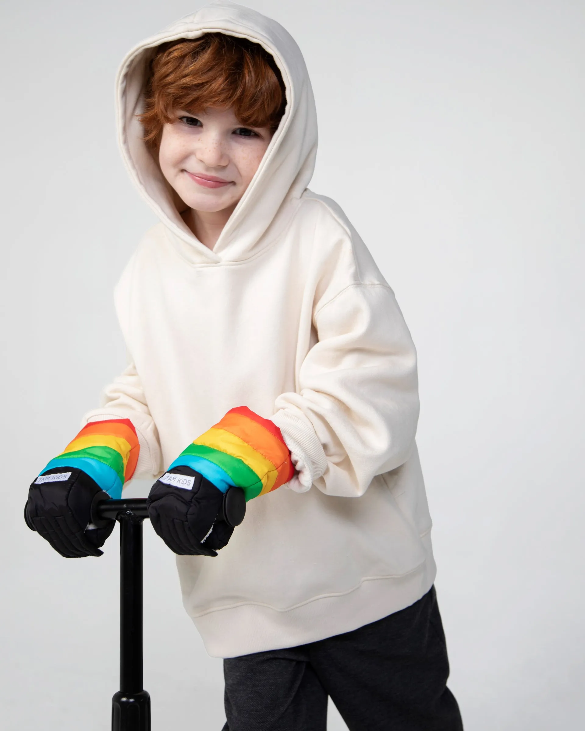 Kids Scooter Warmmuffs - Rainbow