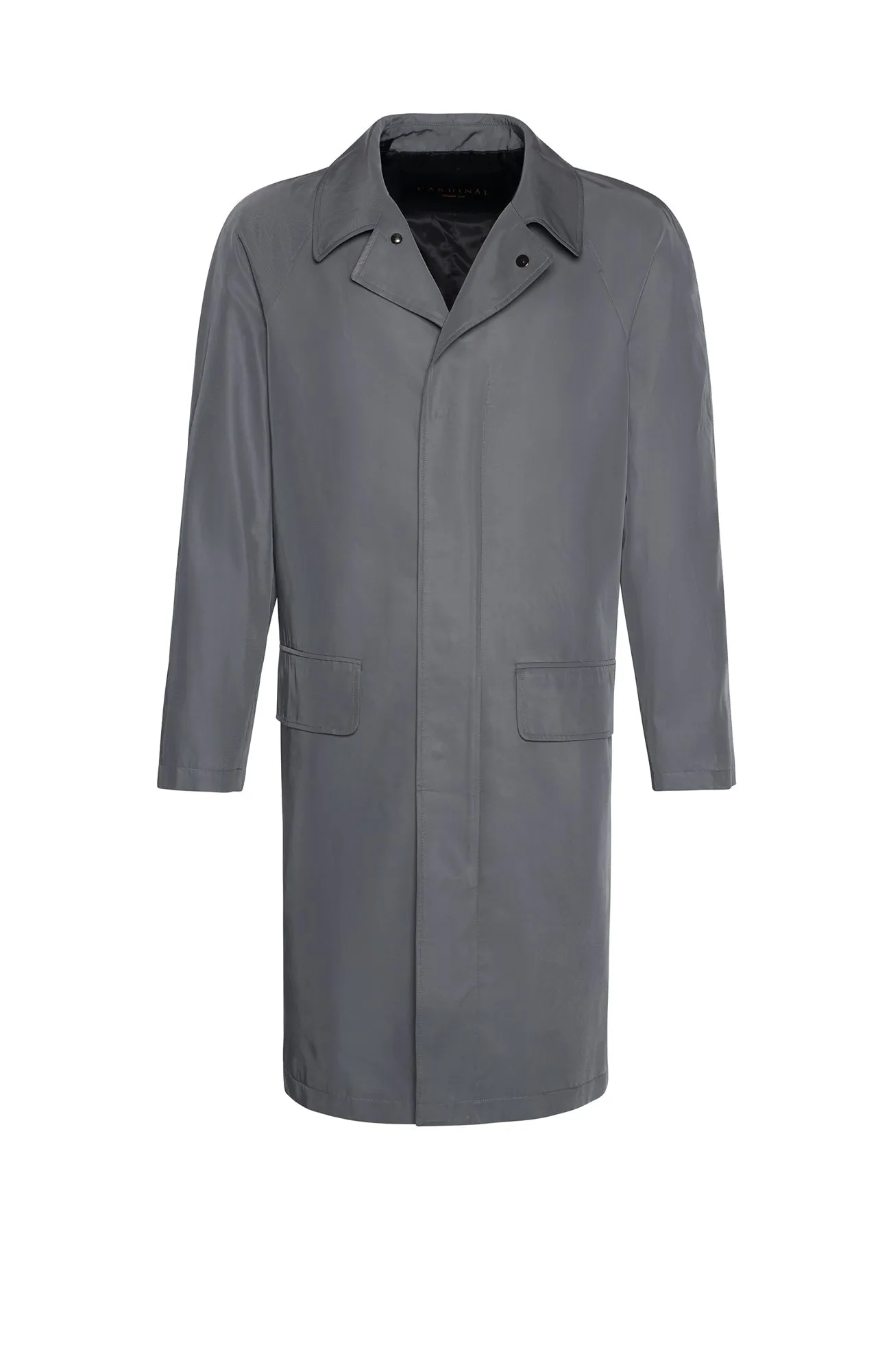 LIMITED EDITION: COLE GREY BELTED RAINCOAT