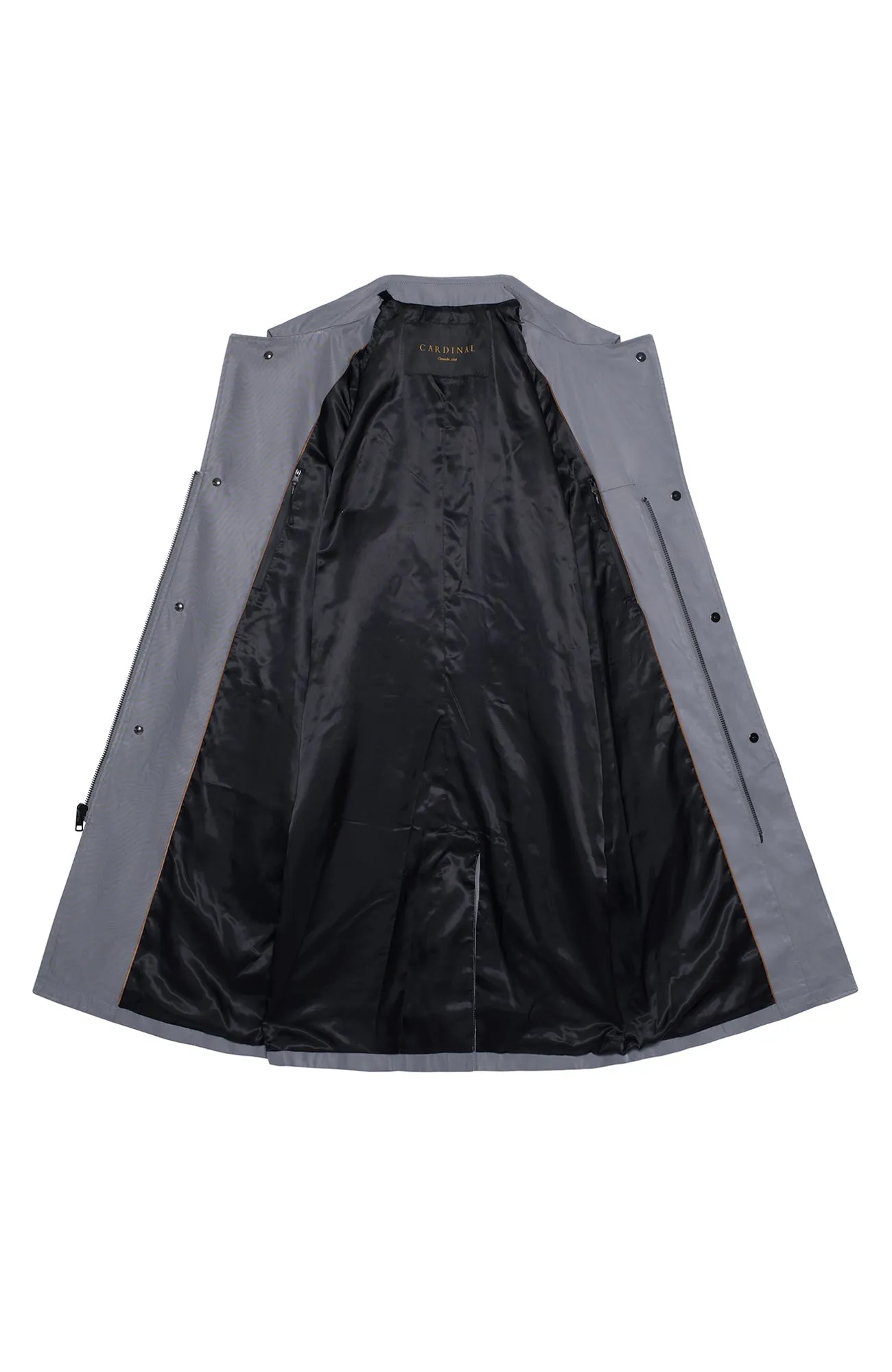 LIMITED EDITION: COLE GREY BELTED RAINCOAT