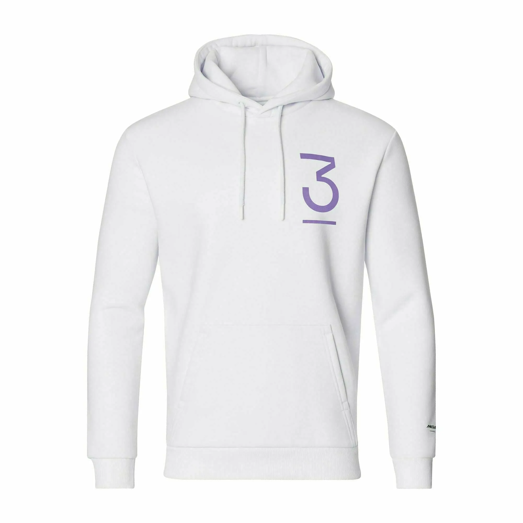 McLaren F1 Men's Daniel Ricciardo Home Territories Hoodie - White