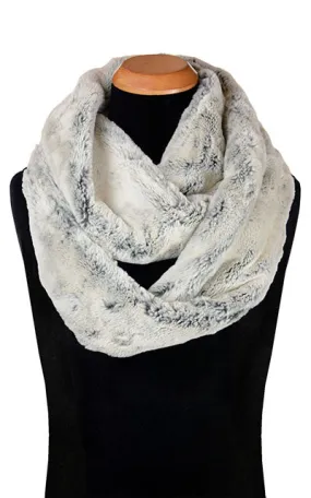 Men's Infinity Scarf - Frosted Faux Furs