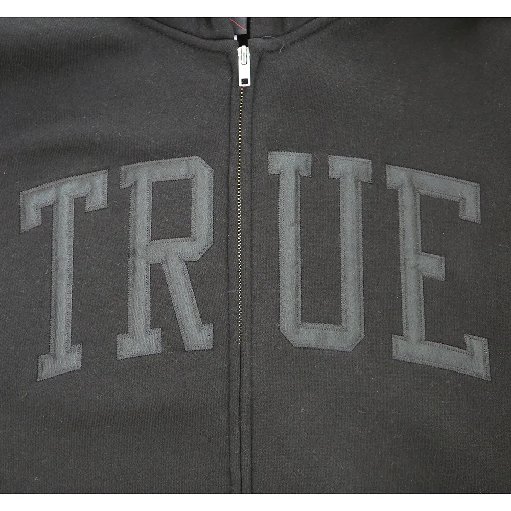 Men's True Arched Zip Hoodie Black