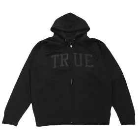 Men's True Arched Zip Hoodie Black