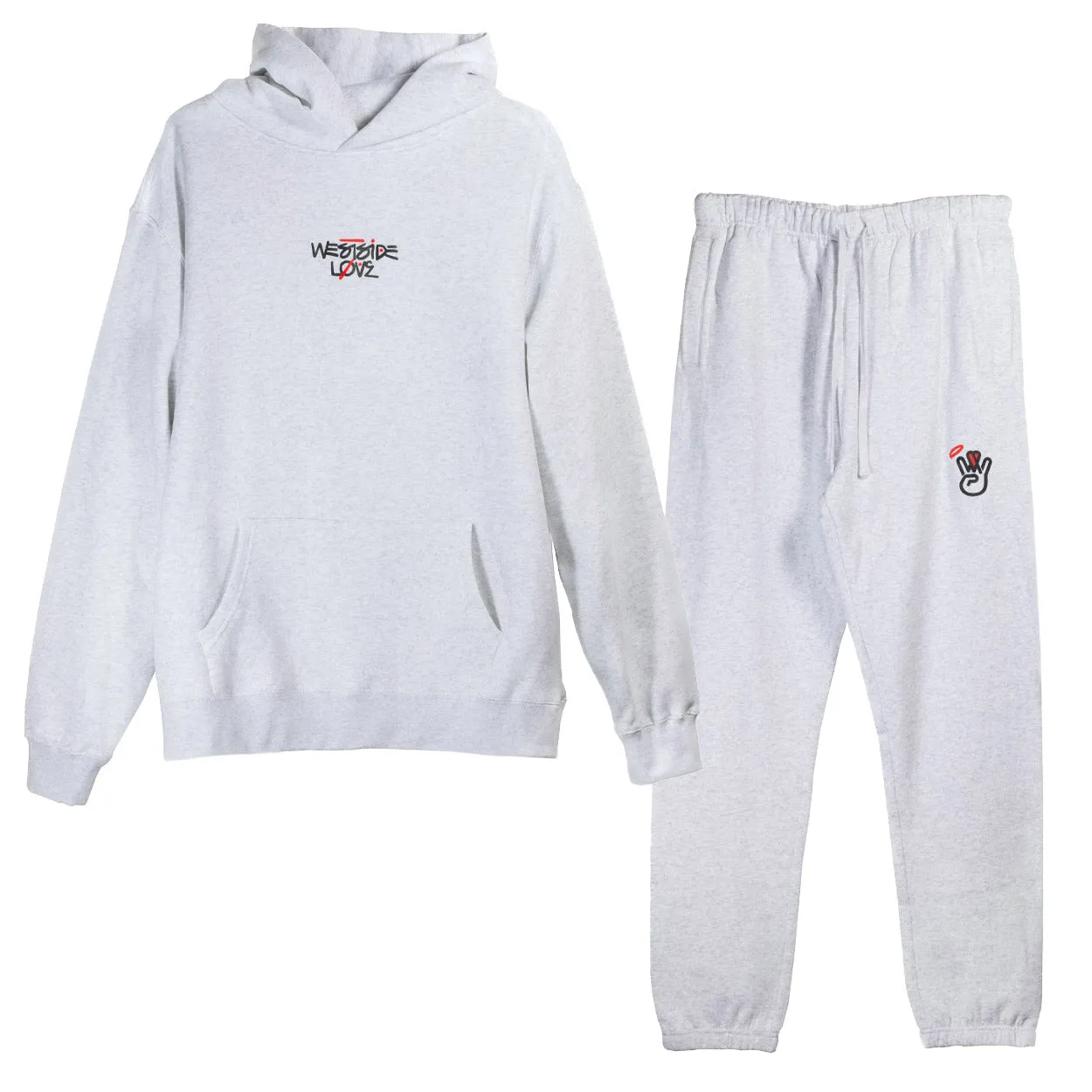 OG Stencil Heather Gray Sweatsuit