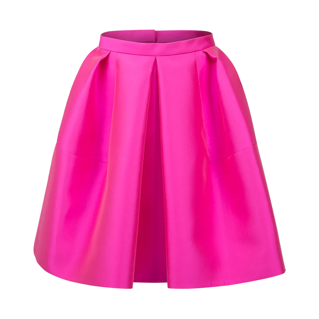 Puff Midi Skirt