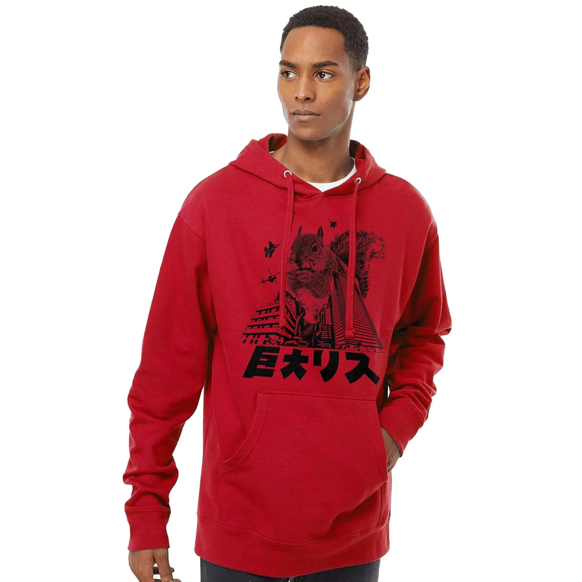 Squirrelzilla Midweight Pullover Hoodie