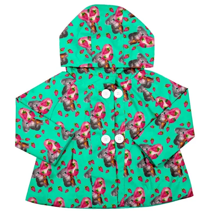 Strawberry Bliss Raincoat