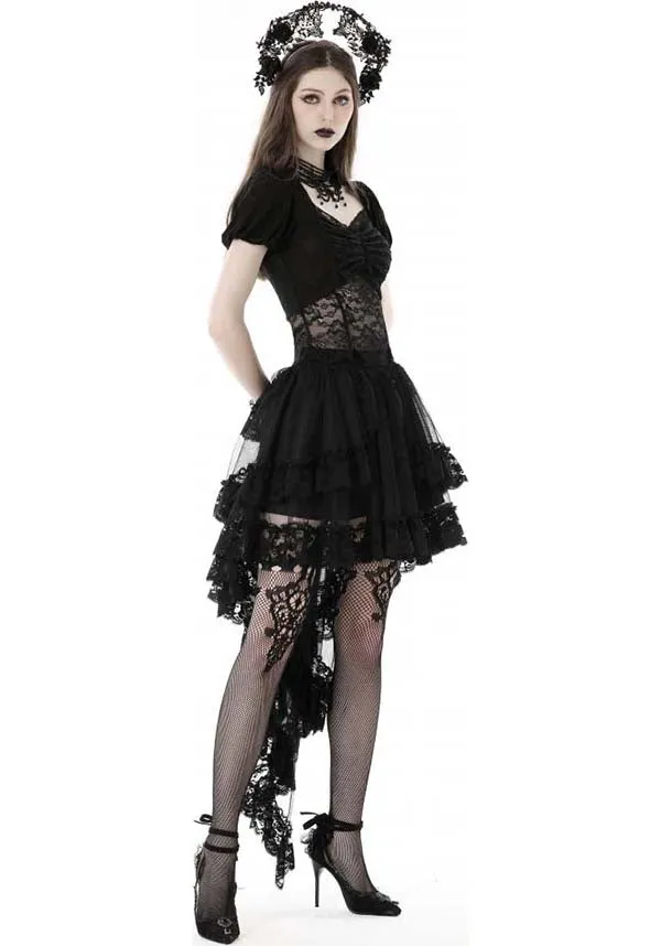 Swallow Tail | LACE SKIRT