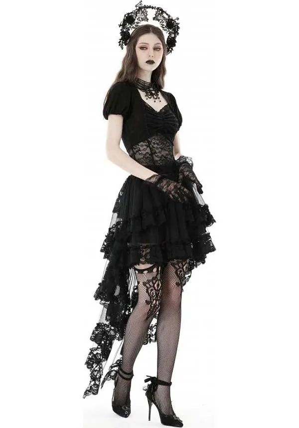 Swallow Tail | LACE SKIRT