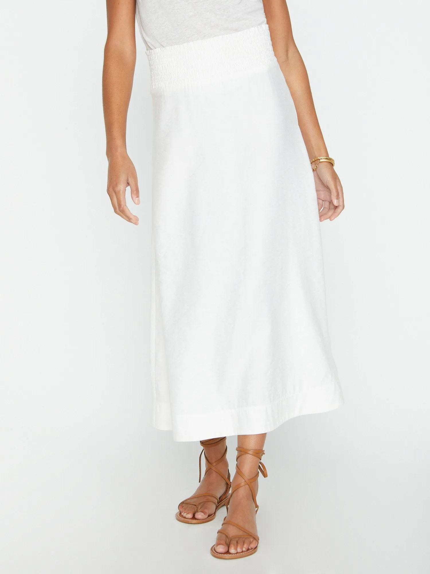 The Leda Smocked Skirt