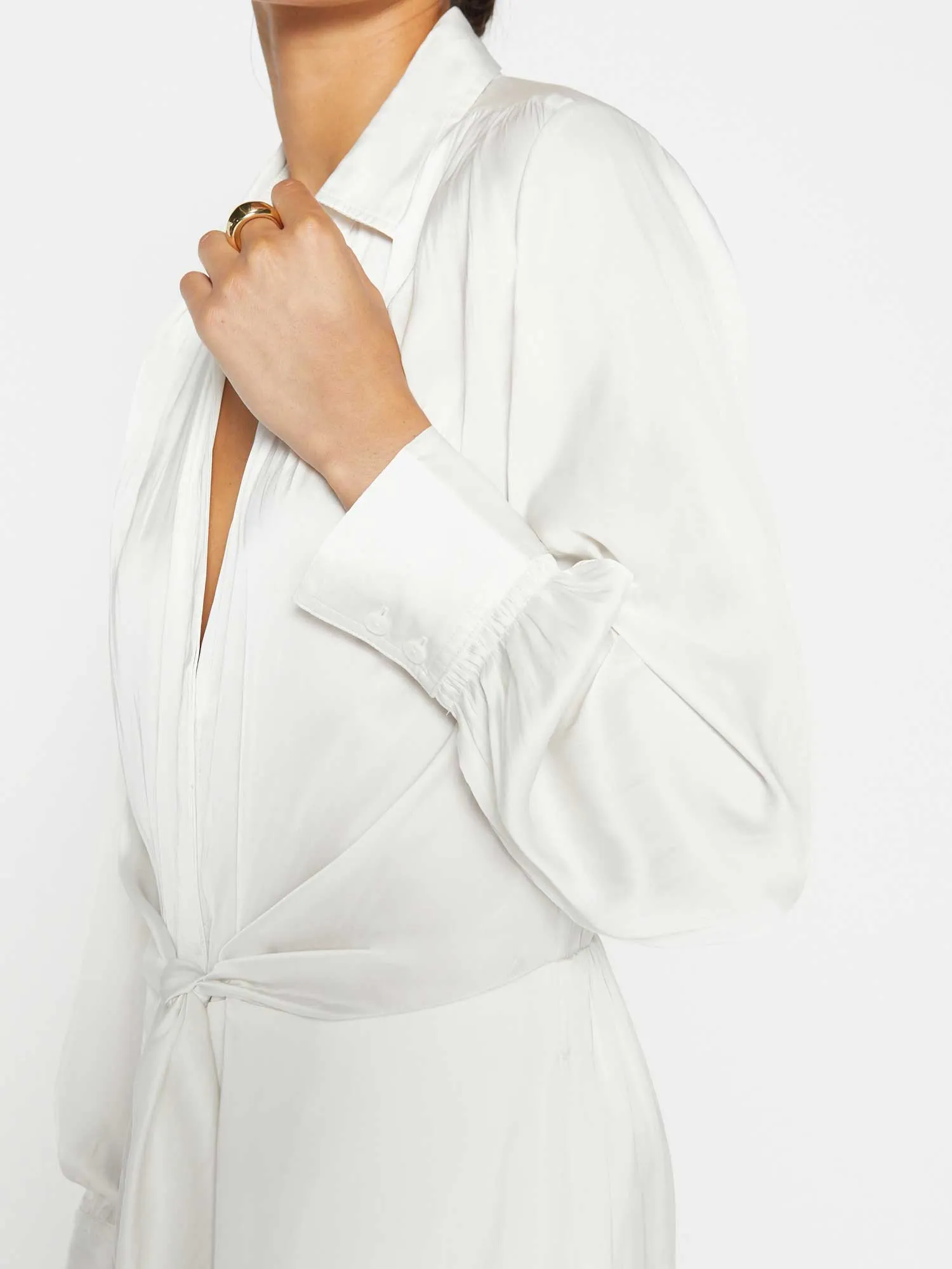 The Madsen Midi Shirt Dress