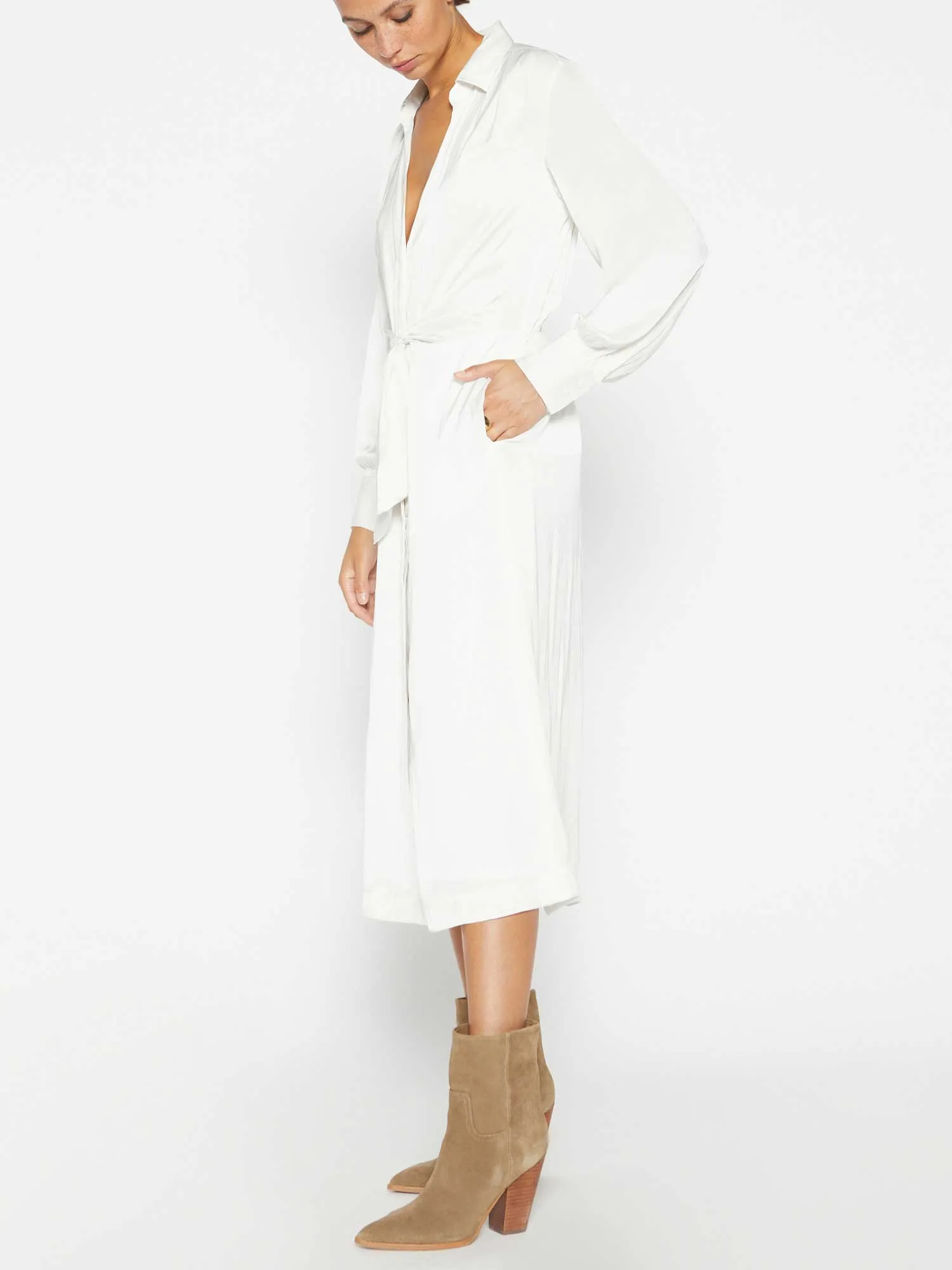 The Madsen Midi Shirt Dress