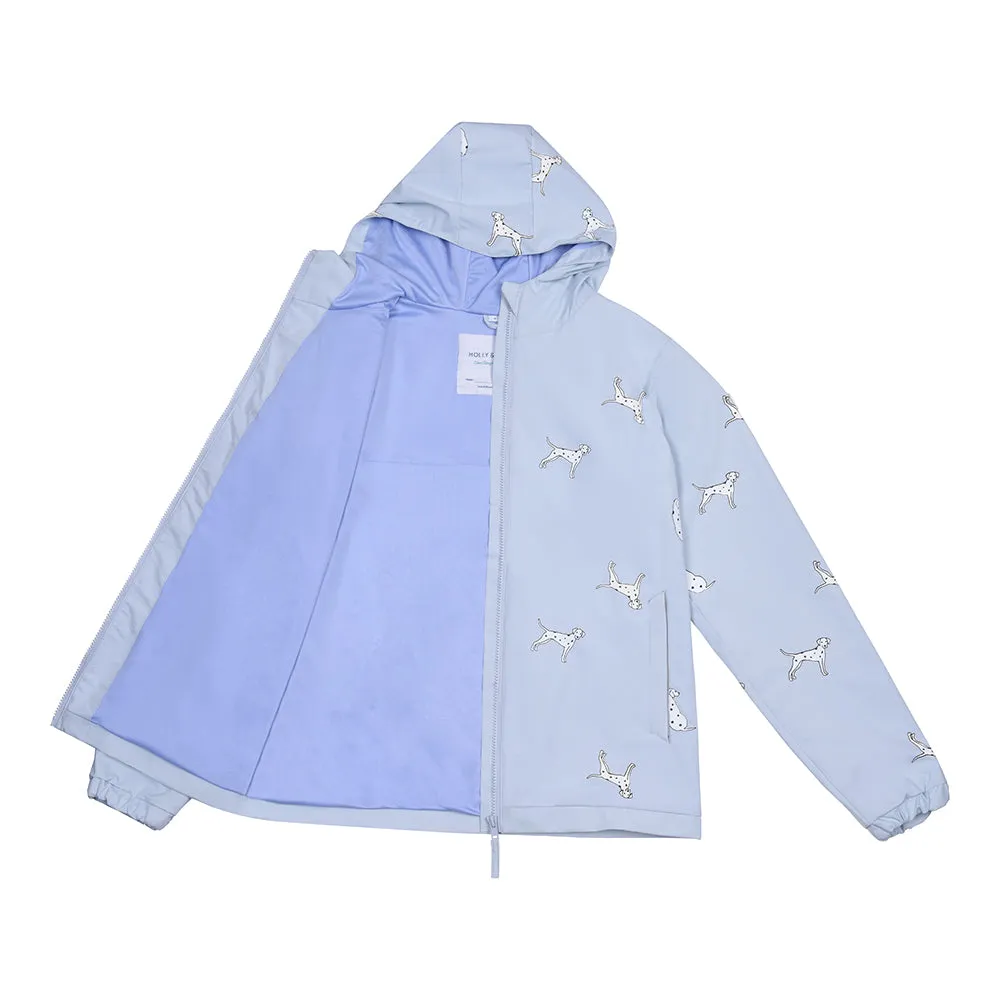 Womens Dalmatian Color Changing Raincoat